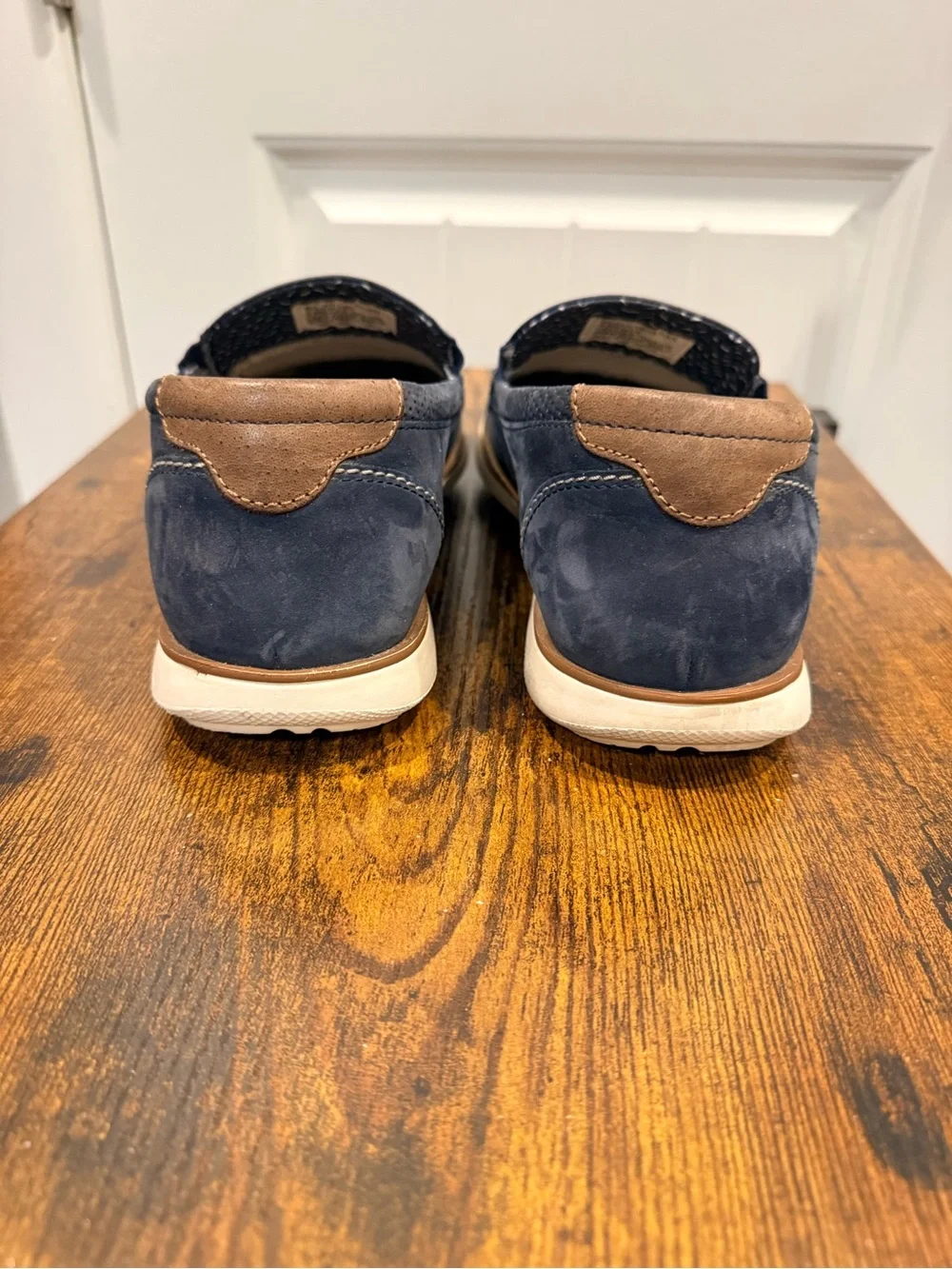 Crown Vintage navy suede